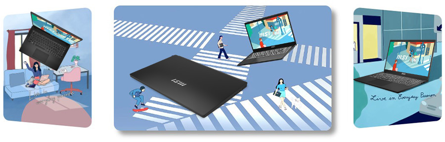 MSI MODERN 15 H B13M-053XTR Intel Core i5-13420H 16GB 512GB SSD 15.6 inç Full HD Freedos Laptop 3
