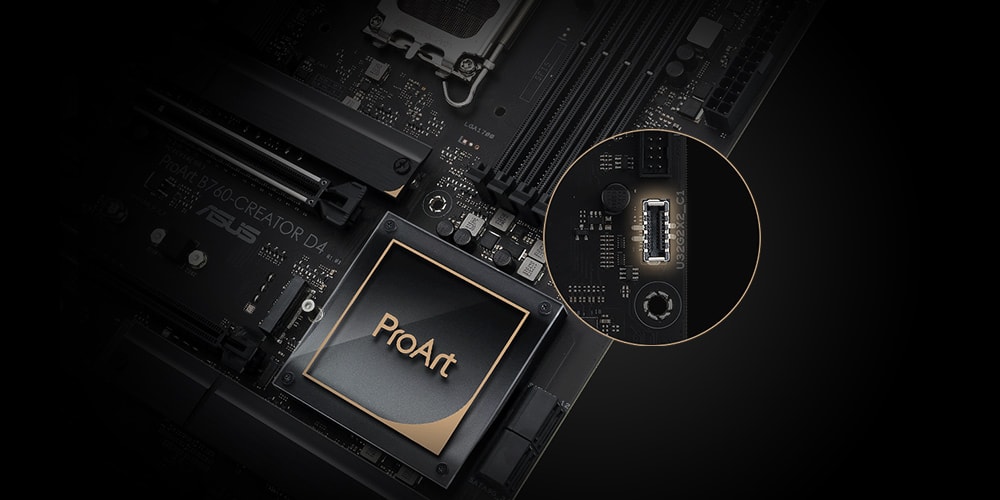 ProArt B760-CREATOR D4 ASUS ProArt B760 Creator Anakart a5