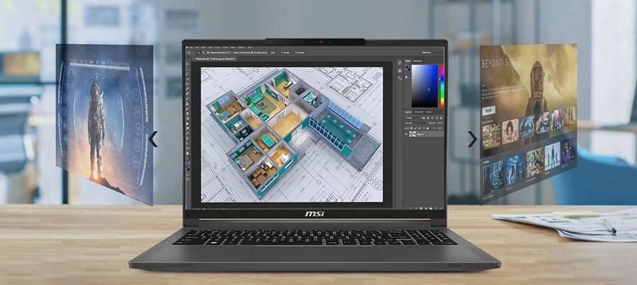 MSI CREATOR PRO 16 AI STUDIO A1VJG-080TR Laptop a8