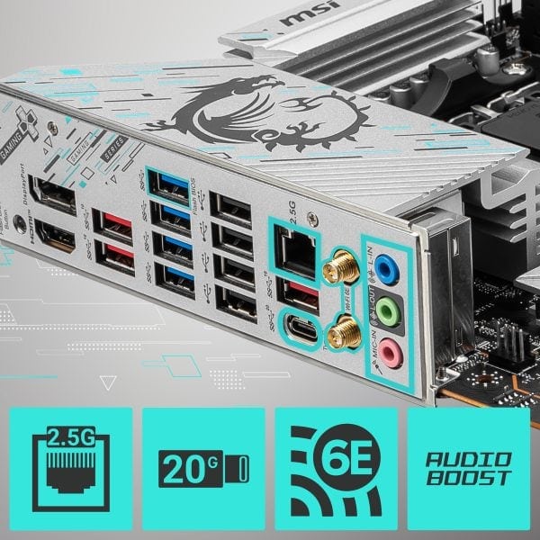 MSI X670E Gaming Plus WiFi Anakart a9