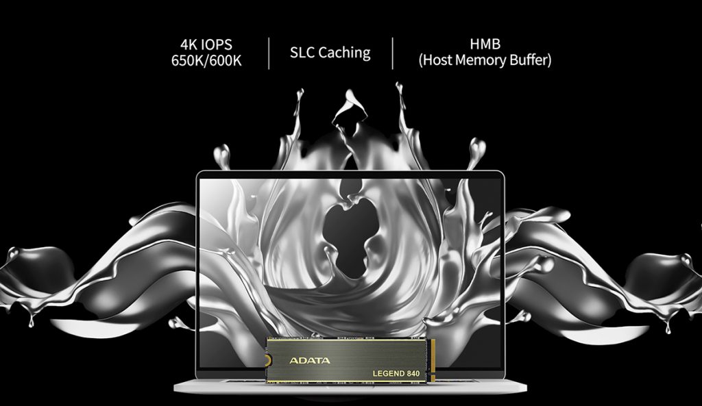 Adata Legend 840 1tb Pcie Gen4 X4 Okuma 5000mb Yazma 4500mb M 2 Ssd Aleg 840 1tcs H6