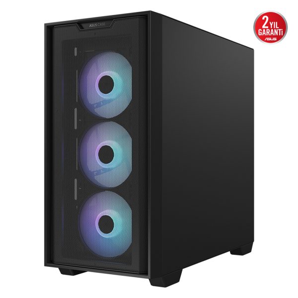 Asus A21 Plus Argb Temperli Cam Usb 3 2 Matx Mesh Siyah Mid Tower Gaming Kasa Y14