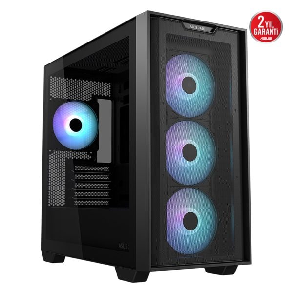 Asus A21 Plus Argb Temperli Cam Usb 3 2 Matx Mesh Siyah Mid Tower Gaming Kasa Y2