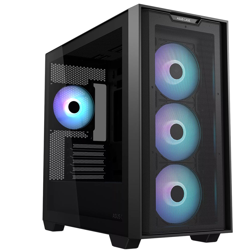 Asus A21 Plus Argb Temperli Cam Usb 3 2 Matx Mesh Siyah Mid Tower Gaming Kasa