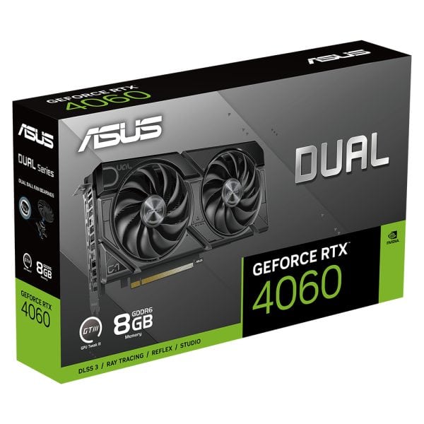Asus Dual Geforce Rtx 4060 Evo 8gb Gddr6 128 Bit Dlss 3 Ekran Karti 9