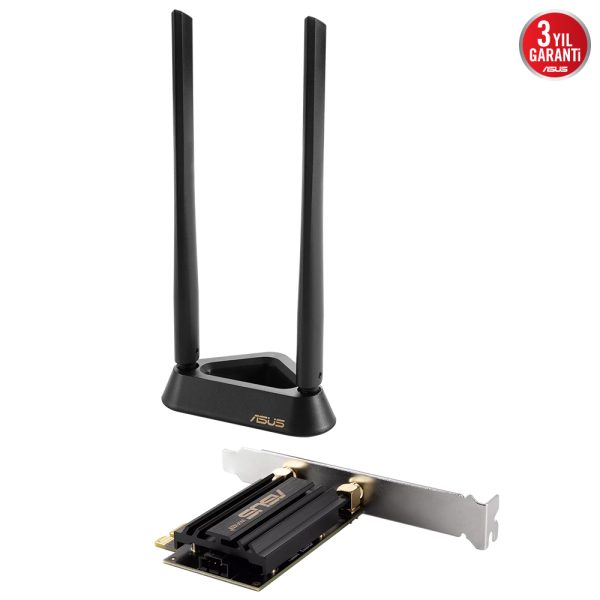 Asus Pce Axe59bt Wifi6e Tri Band Kablosuz Pcie Bluetooth Adaptor 3