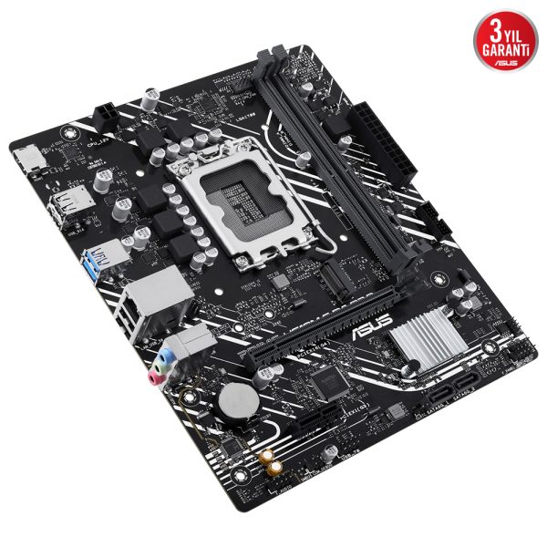 Asus Prime H610m F D4 R2 0 Csm 3200mhz Ddr4 Soket 1700 M 2 Hdmi Matx Anakart 4