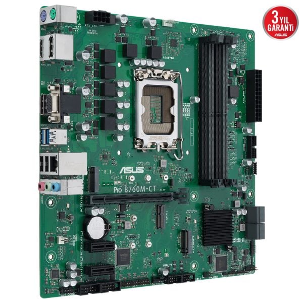 Asus Pro B760m Ct Csm 6200mhz Oc Ddr5 Soket 1700 M 2 Vga Hdmi Dp Matx Anakart 2