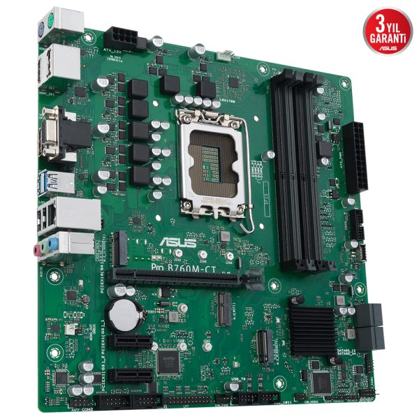 Asus Pro B760m Ct Csm 6200mhz Oc Ddr5 Soket 1700 M 2 Vga Hdmi Dp Matx Anakart 3