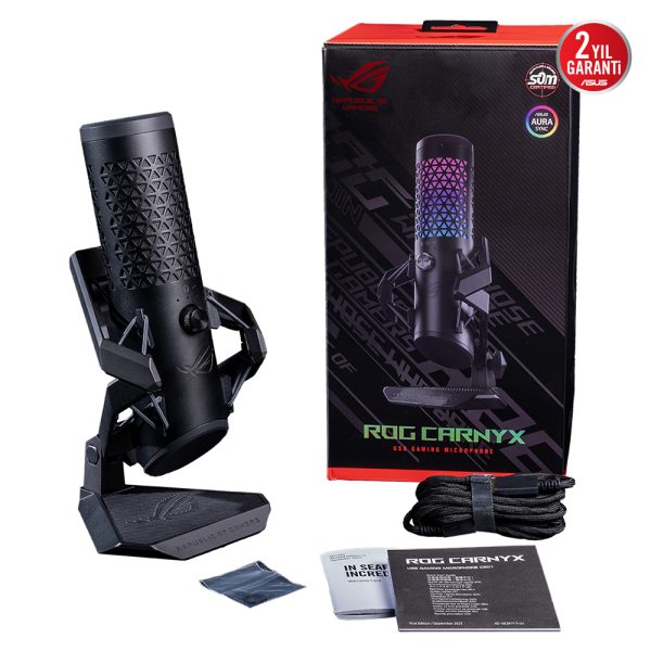 Asus Rog Carnyx Aura Rgb Condenser Gaming Mikrofon Yh6