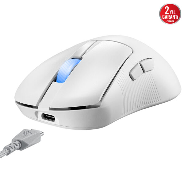 Asus Rog Keris Ii Ace 42000 Dpi Kablosuz Beyaz Gaming Mouse 7