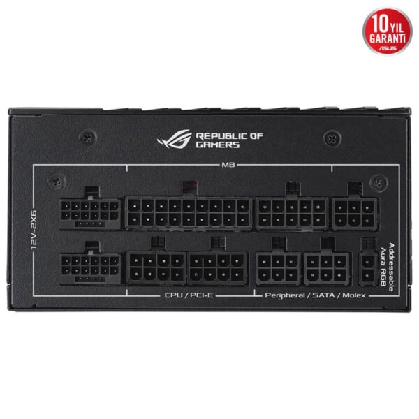 Asus Rog Loki 1200t Sfx L 1200w 80+ Titanium Full Modüler 120mm Fanlı Güç Kaynağı 13