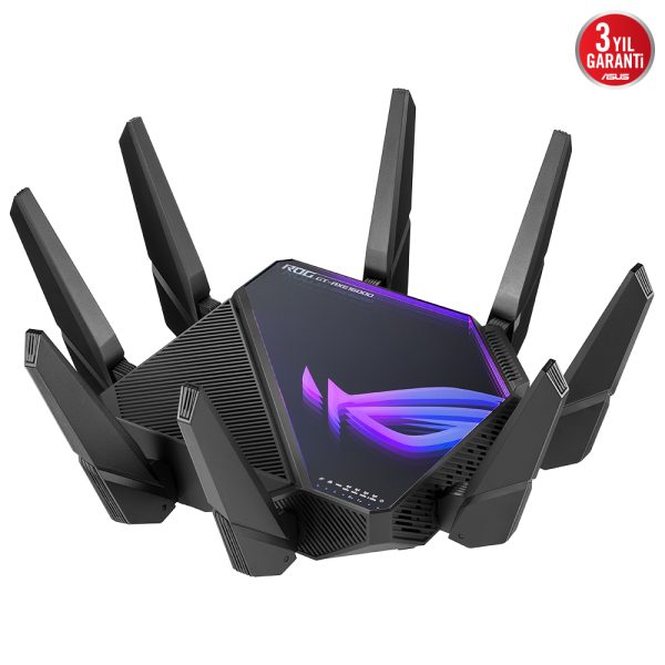Asus Rog Rapture Gt Axe16000 Quad Band Wifi 6e Gaming Ai Mesh Extendable Router 1