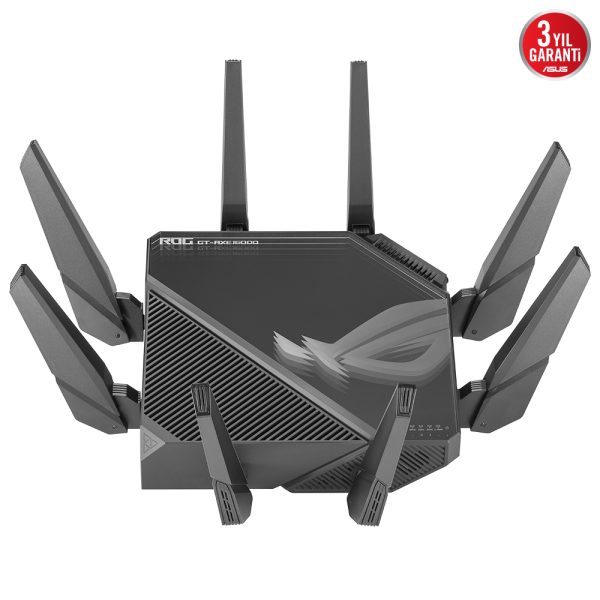 Asus Rog Rapture Gt Axe16000 Quad Band Wifi 6e Gaming Ai Mesh Extendable Router 3
