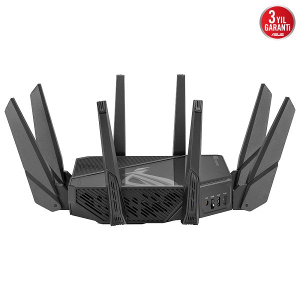 Asus Rog Rapture Gt Axe16000 Quad Band Wifi 6e Gaming Ai Mesh Extendable Router 5