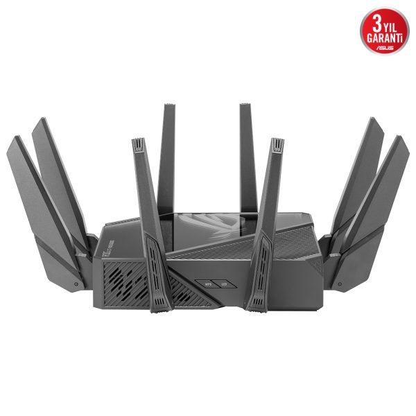 Asus Rog Rapture Gt Axe16000 Quad Band Wifi 6e Gaming Ai Mesh Extendable Router 7