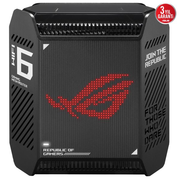 Asus Rog Rapture Gt6 Wifi 6 Gigabit Tri Band Ai Protection Vpn Access Point Siyah Mesh Sistem Ikili Paket 11