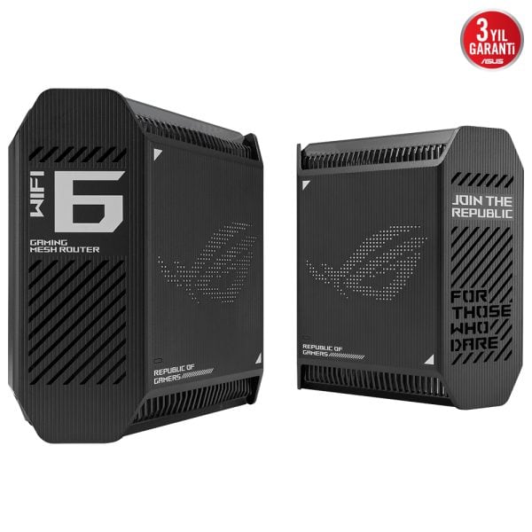 Asus Rog Rapture Gt6 Wifi 6 Gigabit Tri Band Ai Protection Vpn Access Point Siyah Mesh Sistem Ikili Paket 6