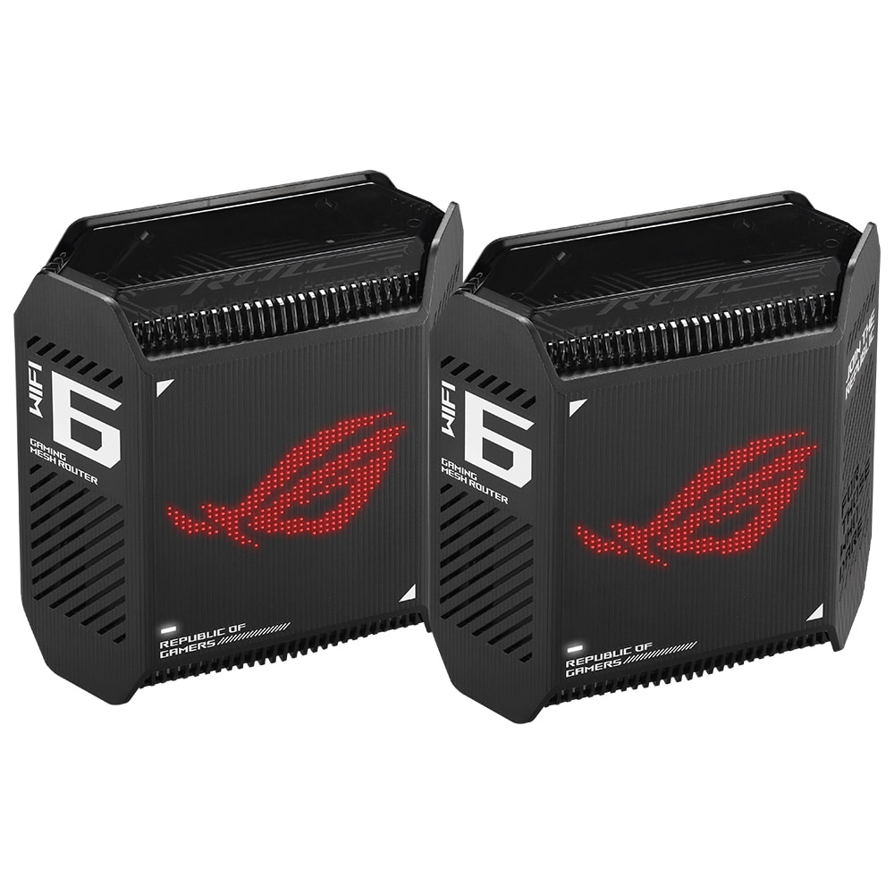 Asus Rog Rapture Gt6 Wifi 6 Gigabit Tri Band Ai Protection Vpn Access Point Siyah Mesh Sistem Ikili Paket