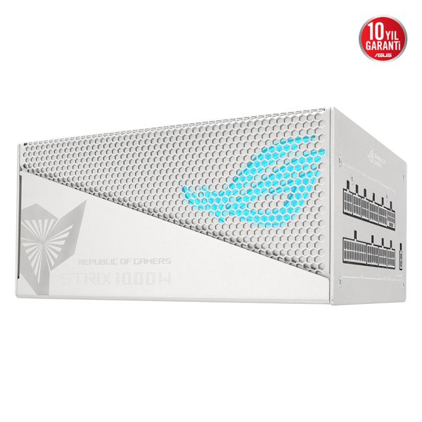 Asus Rog Strix 1000g Aura 1000w 80 Gold Full Moduler 135mm Fanli Beyaz Guc Kaynagi Y7