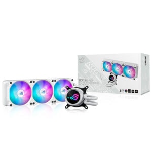 Asus Rog Strix Lc Iii 360 Argb White 360mm Intel Amd Uyumlu Beyaz İşlemci Sıvı Soğutucu 1