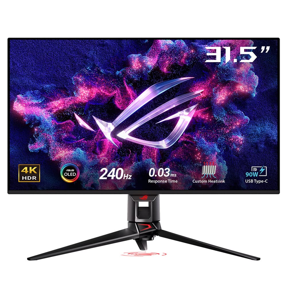 Asus Rog Swift Pg32ucdm 31 5 Inc 240hz 0 03ms 4k Uhd G Sync Qd Oled Gaming Monitor Y1