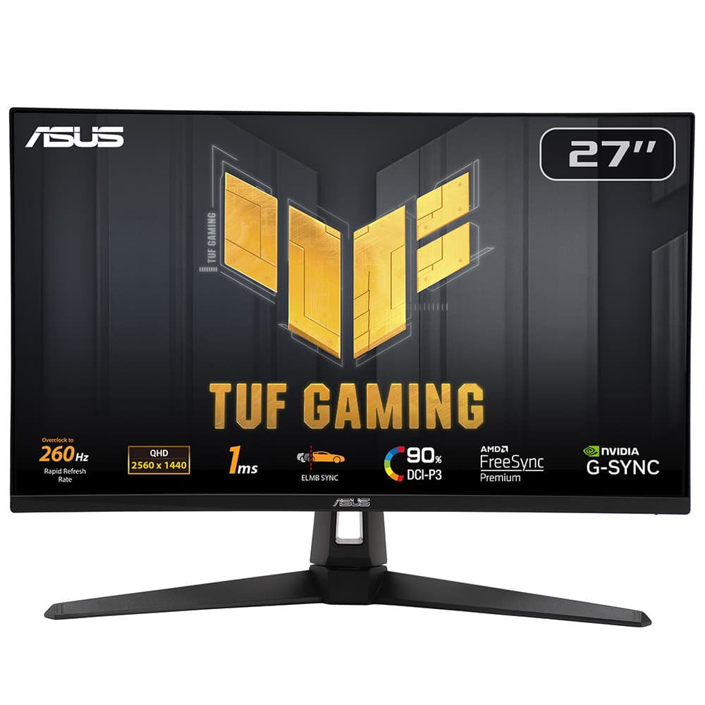 Asus Tuf Gaming Vg27aqm1a 27 Inc 260 Hz 1ms Wqhd Adaptive Sync Ips Gaming Monitor