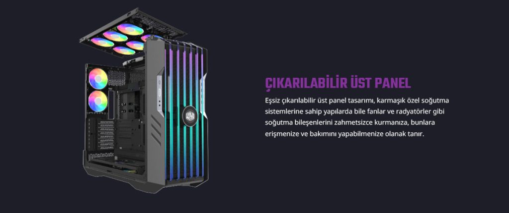 Cooler Master Haf700 Evo Usb 3 2 Full Tower Beyaz Gaming Kasa H700e Wgnn S00 H5