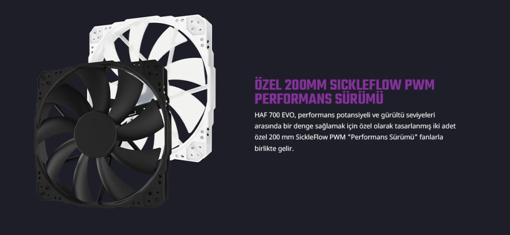 Cooler Master Haf700 Evo Usb 3 2 Full Tower Beyaz Gaming Kasa H700e Wgnn S00 H6