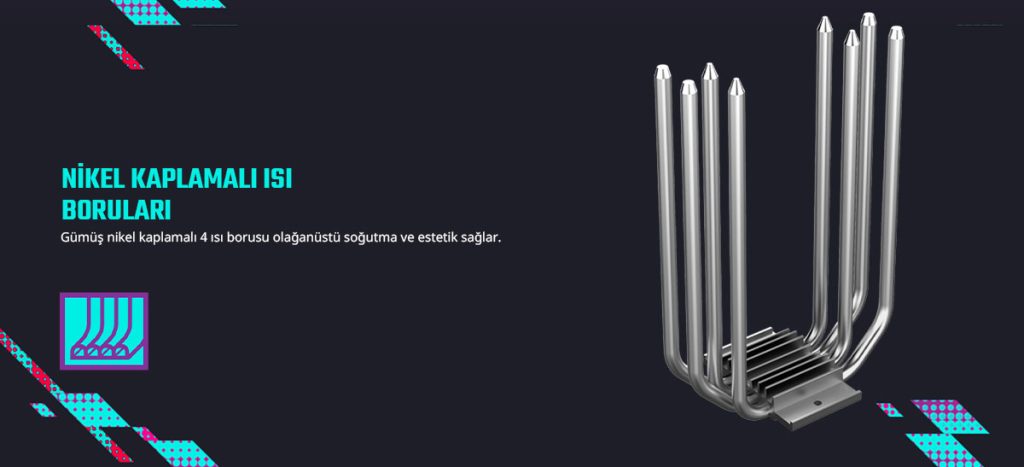 Cooler Master Hyper 212 Spectrum V3 Argb Intel Amd Uyumlu Hava Sogutucu H4