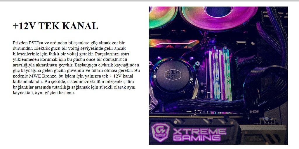 Cooler Master Mwe 750 Bronze 750w 80 Bronze 120mm Fanli Guc Kaynagi Mpe 7501 Acabw Beu Yh3
