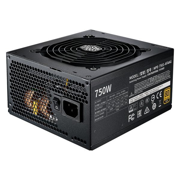 Cooler Master Mwe 750 Gold 750w 80 Gold Full Moduler 120mm Fanli Guc Kaynagi Mpe 7501 Afaag Eu 4