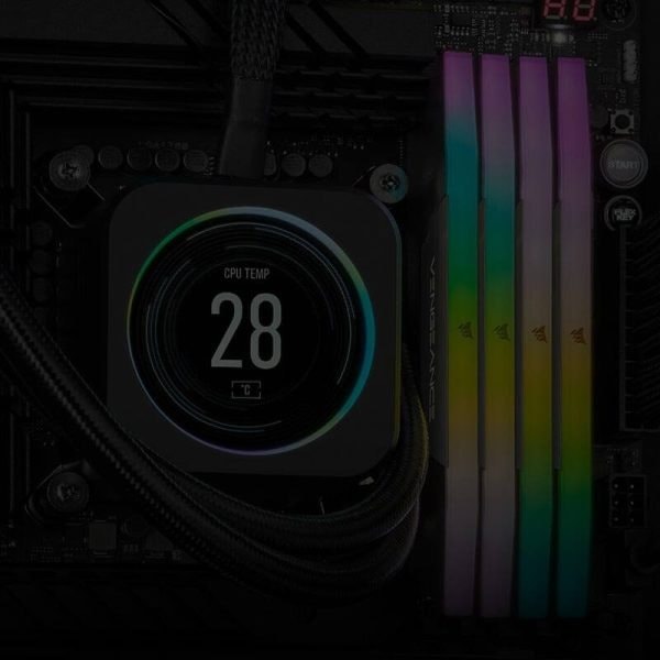 Corsair Vengeance Rgb 32gb 2x16gb 6000mhz Cl36 Intel Xmp 3 0 Ddr5 Ram Cmh32gx5m2e6000c36 H3