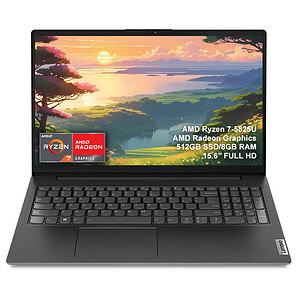 Lenovo V15 82tv009dtx Amd Ryzen 7 5825u 8gb 512gb Ssd 15 6 Inc Full Hd Freedos Laptop F1