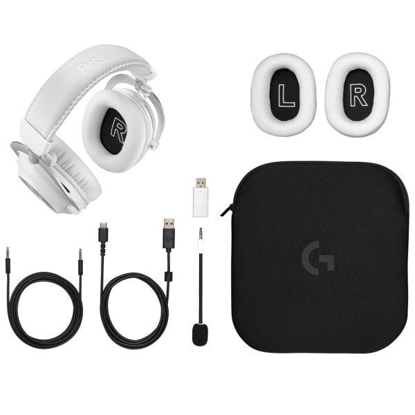 Logitech G Pro X 2 Lightspeed Kablosuz Beyaz Gaming Kulaklik 981 001269 5