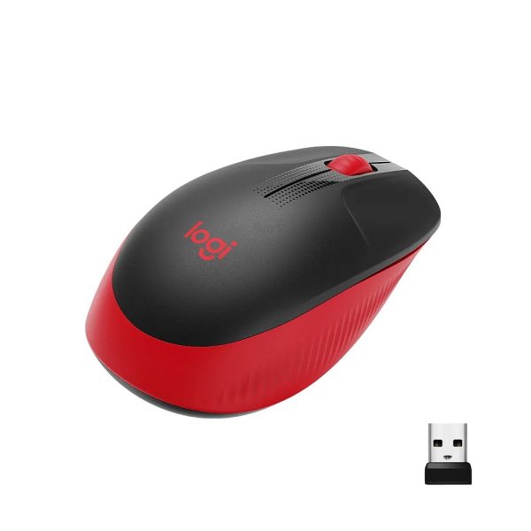 Logitech M190 Buyuk Boy Usb Alicili 1 000 Dpi Kablosuz Mouse Kirmizi 910 005908 99