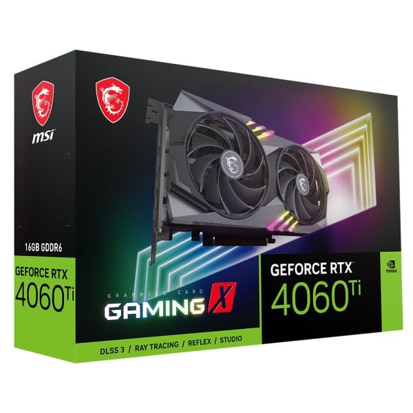 Msi Geforce Rtx 4060 Ti Gaming X 16g 16gb Gddr6 128 Bit Dlss 3 Ekran Karti 8