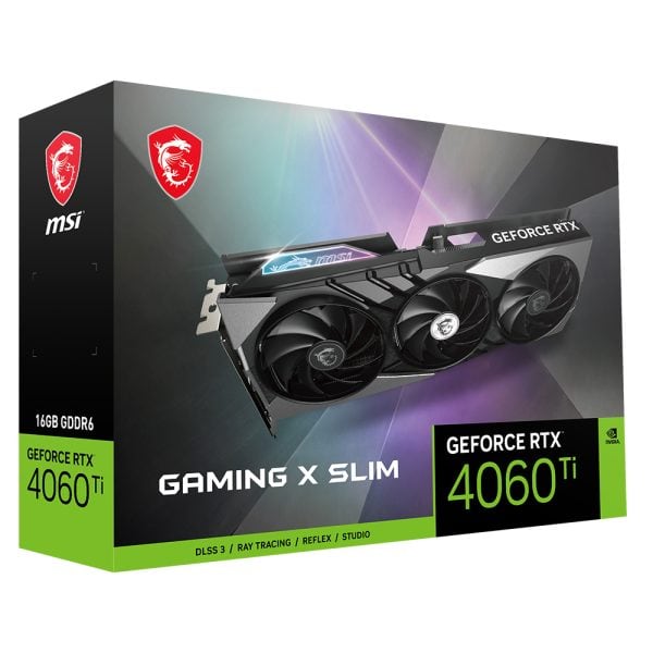 Msi Geforce Rtx 4060 Ti Gaming X Slim 16g 16gb Gddr6 128 Bit Dlss 3 Ekran Karti 9
