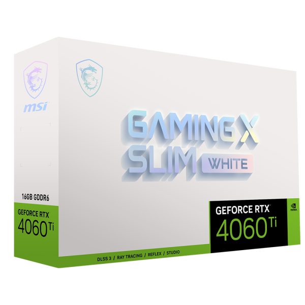 Msi Geforce Rtx 4060 Ti Gaming X Slim White 16g 16gb Gddr6 128 Bit Dlss 3 Beyaz Ekran Karti 9