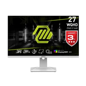 Msi Mag 274qrfw 27 Inc 180 Hz 1ms Wqhd Adaptive Sync Rapid Ips Gaming Monitor Yh1