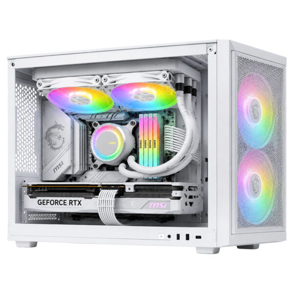 Msi Mag Coreliquid E240 Argb 240mm Intel Amd Uyumlu Beyaz Islemci Sivi Sogutucu T2