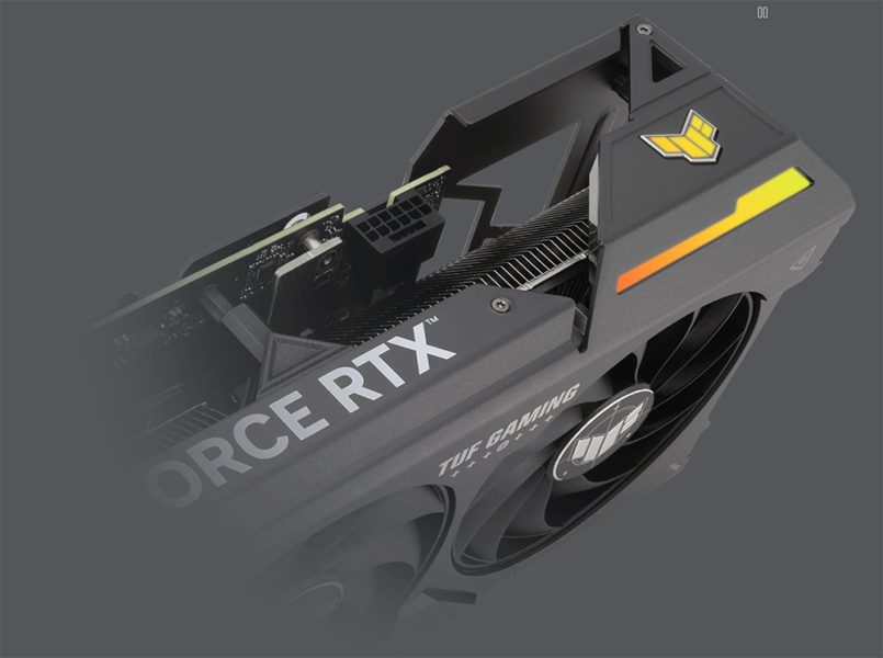 ASUS TUF Gaming GeForce RTX™ 4070 SUPER 12GB GDDR6X OC Edition ASUS TUF Gaming GeForce RTX 4070 SUPER OC 12GB Ekran Kartı a11