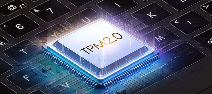 TPM 2.0 teknolojisi içeren bilgisayar ana kartı, modern güvenlik ve şifreleme çözümleri için kullanılmakta, gaming ve bilgisayar güvenliği açısından önemli bir bileşen.
