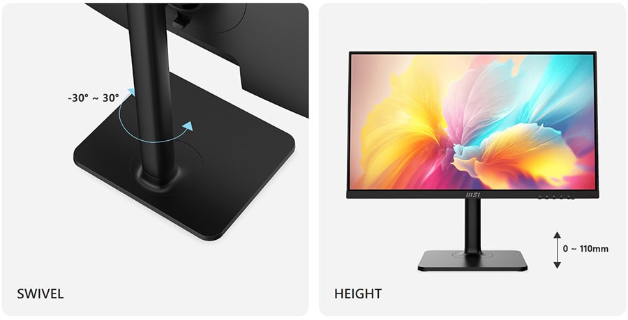 MSI MODERN MD2412P Monitör h14