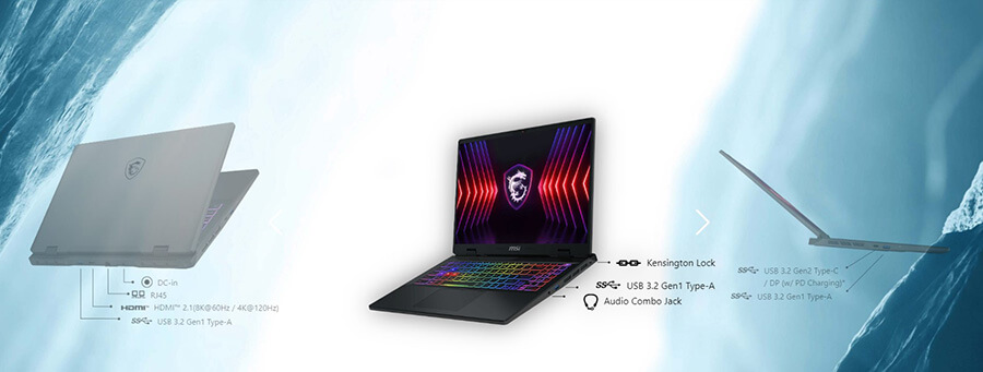 MSI SWORD 16 HX B14VGKG-062XTR Gaming Laptop a20
