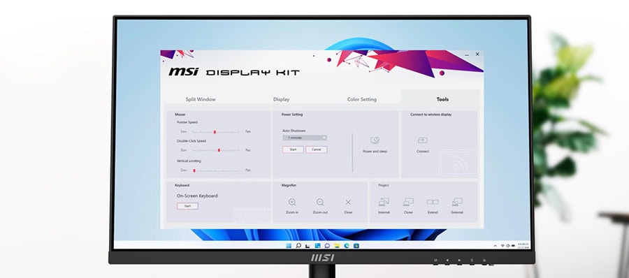 MSI MODERN MD2412P Monitör h25