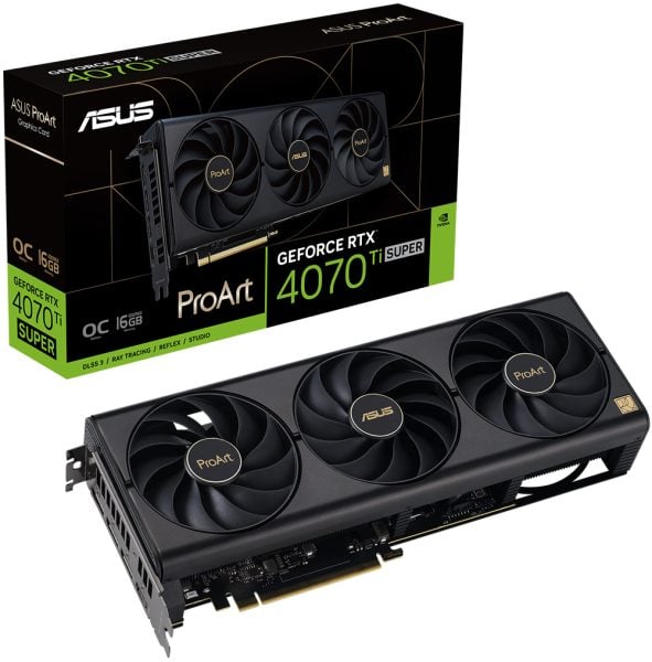 ProArt GeForce RTX™ 4070 Ti SUPER 16GB GDDR6X OC Edition ASUS ProArt GeForce RTX 4070 Ti SUPER OC 16GB Ekran Kartı a3