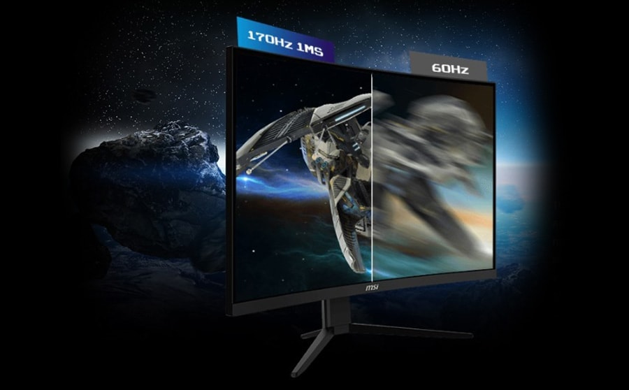 MSI G273CQ 27 inç 170Hz 1Ms Freesync Premium WQHD Curved Gaming Monitör