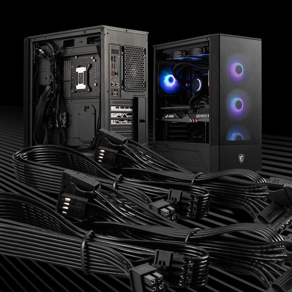 MSI MAG A850GL 850W 80+ Gold PCIe 5 Full Modüler 120mm Fanlı PSU h4