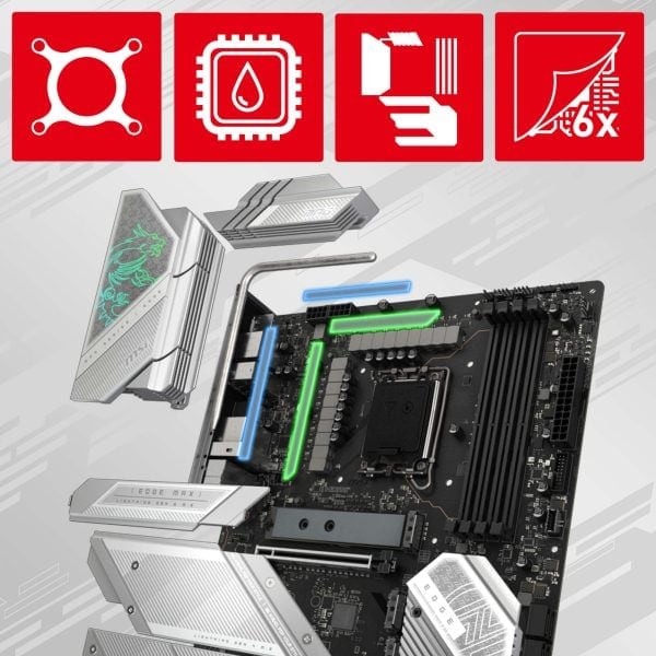MSI MB MPG Z790 EDGE TI MAX WiFi Anakart a4